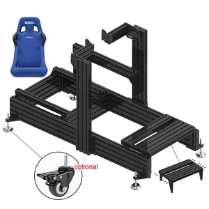 diseño personalizado, juego de simulación de carreras con asiento 4080 Sim, kit de cabina de mando de simulación de movimiento - Product Image 3
