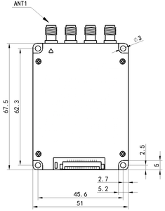 4 Ports Impinj E710/R2000 Chip UHF <strong>RFID</strong> <strong>Reader</strong> <strong>Module</strong> <strong>with</strong> Developing Motherboard - Product Image 2