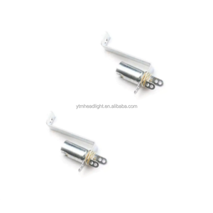 <strong>BA9S</strong> Bayonet <strong>Base</strong> Pinball Lamp Bulb Socket 3 Terminal Bayonet <strong>Base</strong> With Long Mounting Bracket for #44 Bulbs - Product Image 1