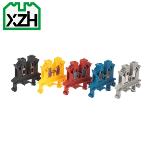 Bloque de terminales UK2.5B de fábrica, conexión de tornillo, alimentación montada en riel Din, Conector de cable eléctrico montado en Panel Universal - Product Image 4