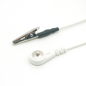 Factory Price Customized 4.0 <strong>mm</strong> Medical Male Buckle to Alligator Clip Medical <strong>Cable</strong> for Testing Machine - Product Image 2