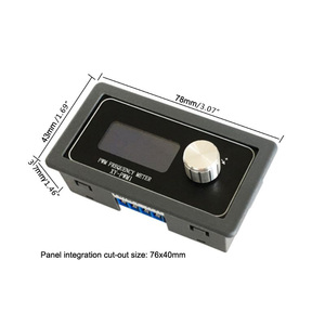 PWM di frequenza degli impulsi duty cycle regolabile modulo di onda Quadra generatore di segnale ad onda rettangolare XY-PWM1 - Product Image 2