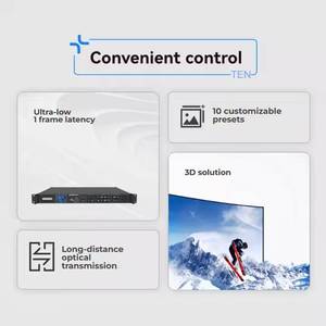 Procesador VX1000 NovaStar Escalado 4K, conmutación perfecta, sistema de control de pantalla LED