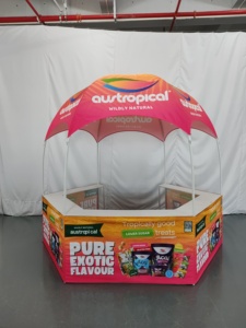 Hot bán Chất lượng cao Dome kiosk Tán lều triển lãm thương mại Hexagon khuyến mại Dome lều - Product Image 5
