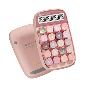 เครื่องคิดเลข COMIX รุ่นน่ารัก ลายถั่วหวาน ดีไซน์สวยงาม เหมาะสำหรับนักเรียน นักศึกษา ใช้ในโรงเรียน สำนักงาน งานบัญชี งานการเงิน - Product Image 5