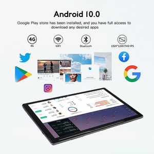Alto rendimiento 10,1 pulgadas OEM 2-en-1 Android Tablet al por mayor con teclado Cámara EMMC para uso educativo - Product Image 3