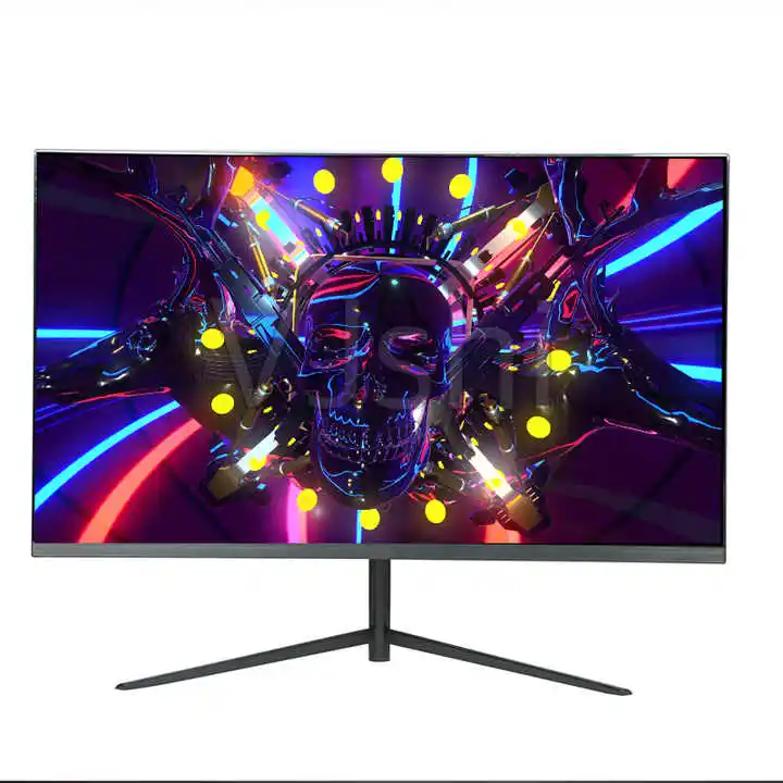 Wholesale Factory Price flat frameless Screen 24 inch 1K 1920*1080p 75hz IPS Lcd Gaming Monitor