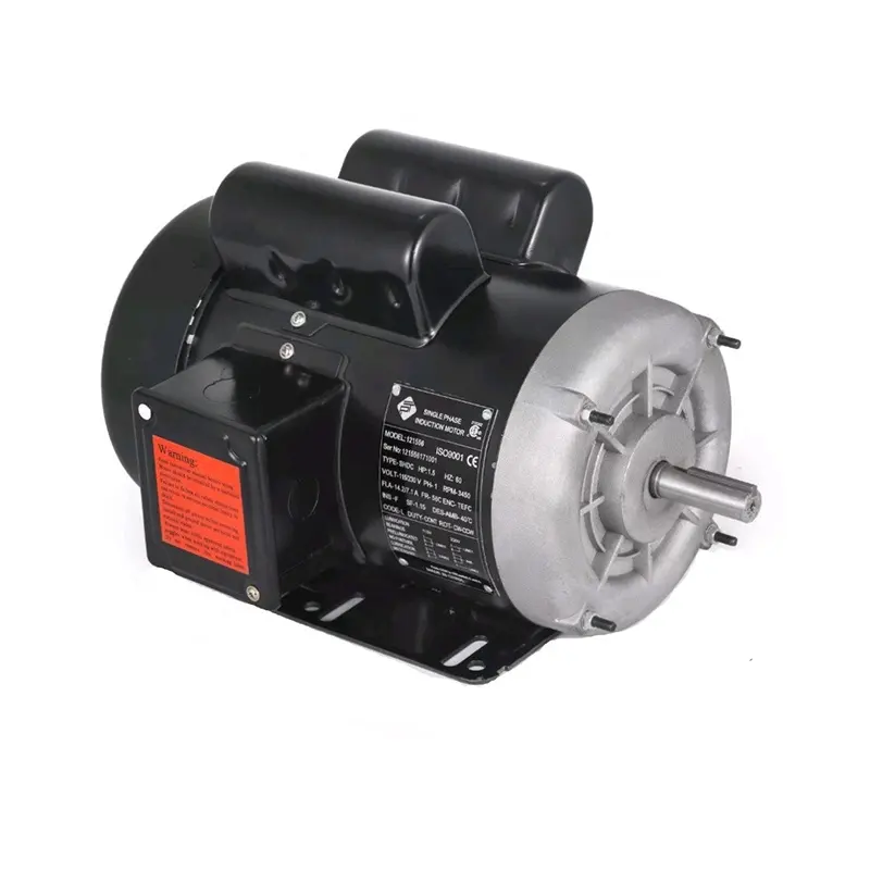 220V monofásico 5Hp 1800RPM motor elétrico assíncrono da série 184T do motor elétrico FM56