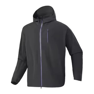 Đôi kéo đầu thoáng khí ngoài trời không thấm nước mặt trời bảo vệ quần áo của nam giới và phụ nữ của liền mạch cao su Áo khoác - Product Image 1