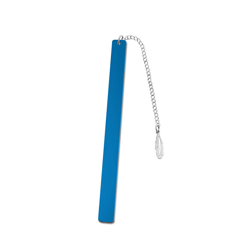 Bright blue on one side