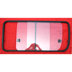 Şeffaf cam ile fabrika çıkışları orta yan pencere araba sürgülü pencereler - Product Image 6