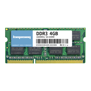 KIMASING MEMORY memoria ram LAPTOP SODIMM GREEN BOARD 1.35V 1.5V ddr3 4gb 1333 1600 parti del computer - Product Image 3