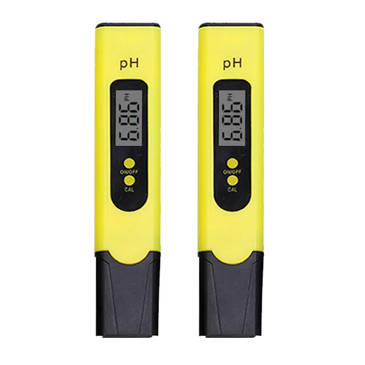 De alta precisión, la calidad del agua de corrige automáticamente el tipo de pluma medidor de PH