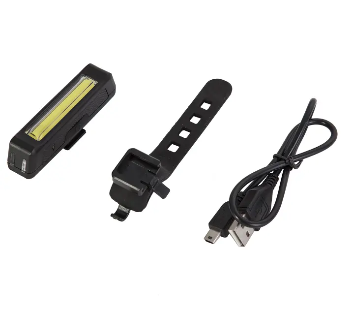 Oplaadbare Cob Usb Fiets Led Licht Met Max Output 250 Lumen Fiets Staart Verlicht