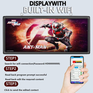 บอร์ดแสดงผล LED 110V P5/P6สำหรับร้านอาหารร้านค้า IP65ห้างสรรพสินค้าประเทศสหรัฐอเมริกา - Product Image 3