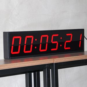 CHEETIE CP0210, сделано в Китае, большие прямоугольные часы с одним лицом, современные прочные настенные часы - Product Image 4