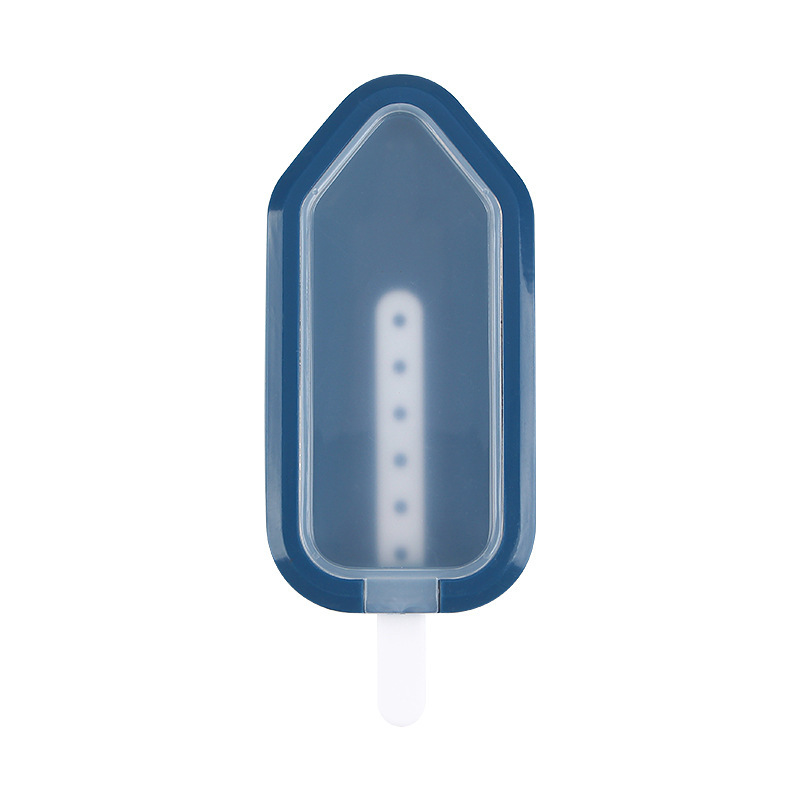 Forme de pointe de stylo bleu marine