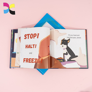 Заводская изготовленная на заказ книга для чтения с печатью картонная обложка книга глянцевая ламинированная детская книга для раннего обучения - Product Image 4