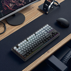 Teclado para juegos de computadora de 87 teclas estándar de alto valor, membrana degradada ergonómica, sensación ambiental para computadora portátil, PC, trabajo y juegos - Product Image 2