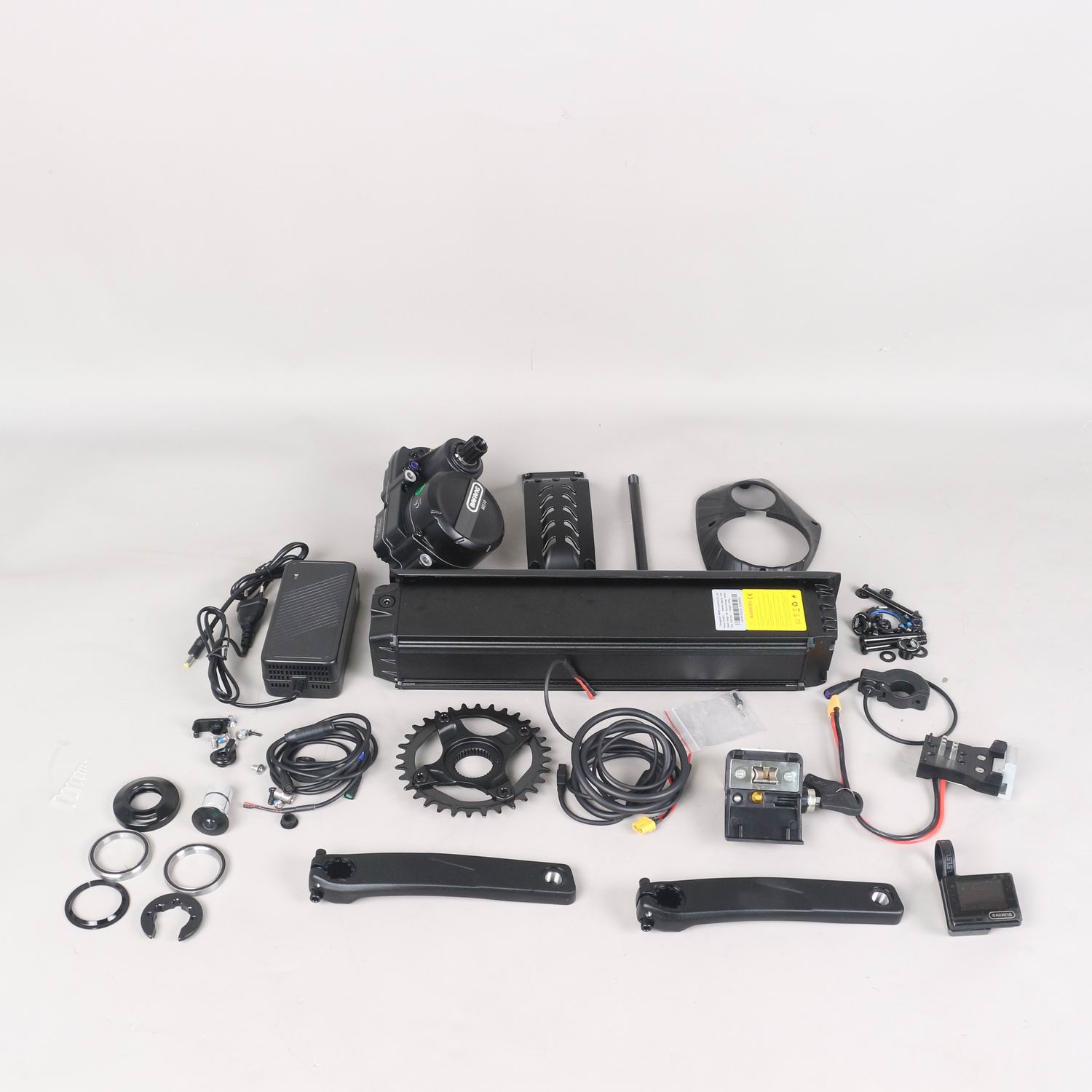 29er Suspension E-MTB Bike Carbon Frame E69 Compatible with Bafang M510 M500 M600 mid motor 250W  include motor and battery