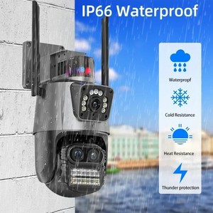 Icsee 8CH 9MP 8X变焦无线安全摄像系统8X 8CH无线室外PTZ摄像机Nvr套件6MP无线双镜头摄像系统 - Product Image 4