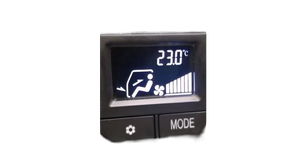 Flugzeug Tachometer LCD Display Kopf Massage gerät LCD Display Auto Klimaanlage Controller LED Hintergrund beleuchtung Segment Displays - Product Image 6