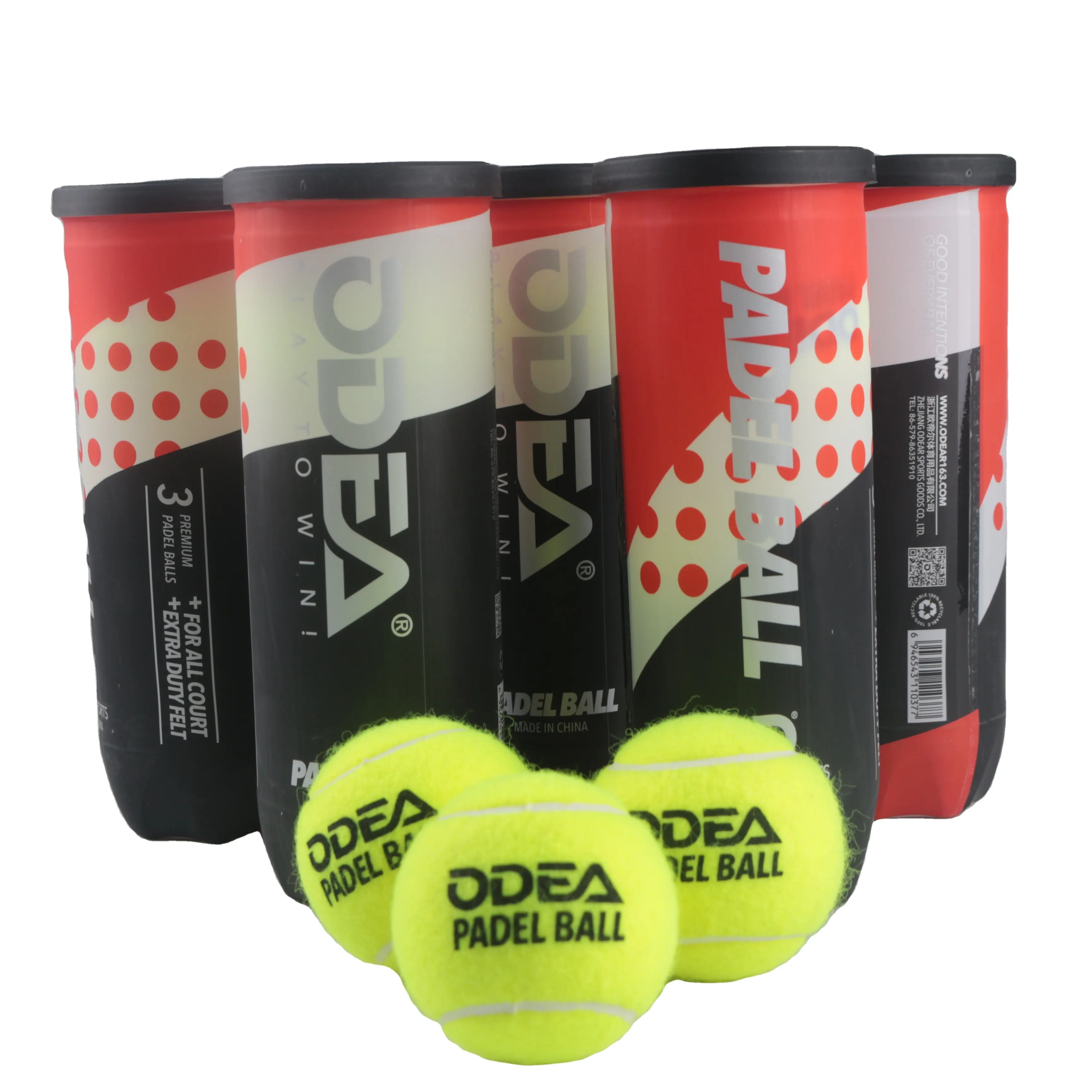 ODEAR SPORT Factory-Vendida Pelota DE TENIS Padel Pelota de tenis de alta calidad para juego de raqueta de pádel