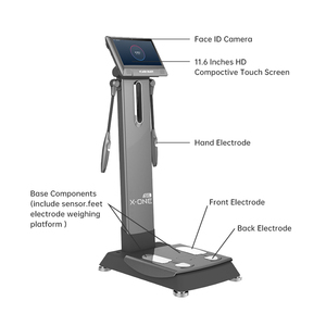 X One Se Ai Fitnessapparatuur Gezondheidsscanner Met Advies Bio-Impedantie Schaal Vet Spier Bmi Lichaamsvet Schaal Digitale Therapie Machine - Product Image 3