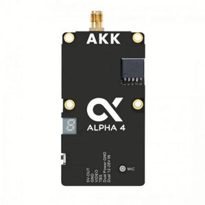 AKK Alpha 4 4W VTX-5.8GHz 80CH 1w/2w/3w/4w güç Drones aksesuarları için değiştirilebilir akıllı ses FPV Video verici - Product Image 1