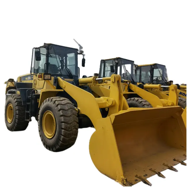 Boa Condição Equipamento Original Japão Máquina De Carregadeira De Rodas Komatsu Usado Carregadeira De Rodas WA320-5