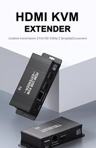 SYONG伸肌HDMI零延迟1080P 60Hz HDMI KVM发送方和接收方以太网30M 50M 60m环路输出KVM HDMI扩展器 - Product Image 2