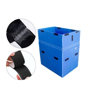 Sujetador adhesivo personalizado de fábrica, multiusos, ajustable, cinta adhesiva de nailon con gancho y bucle, rectángulos cuadrados con esquinas redondeadas - Product Image 4