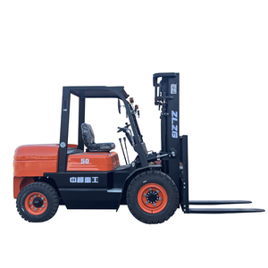 Carretilla elevadora de 5 toneladas adecuada para cargar y descargar materiales en fábricas y mercancías en puertos. - Product Image 4