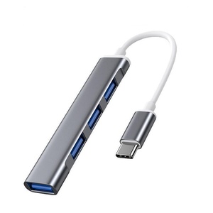 Концентратор USB, высокоскоростной разветвитель типа c, аксессуары для компьютера, многопортовый концентратор, 4 порта USB - Product Image 6