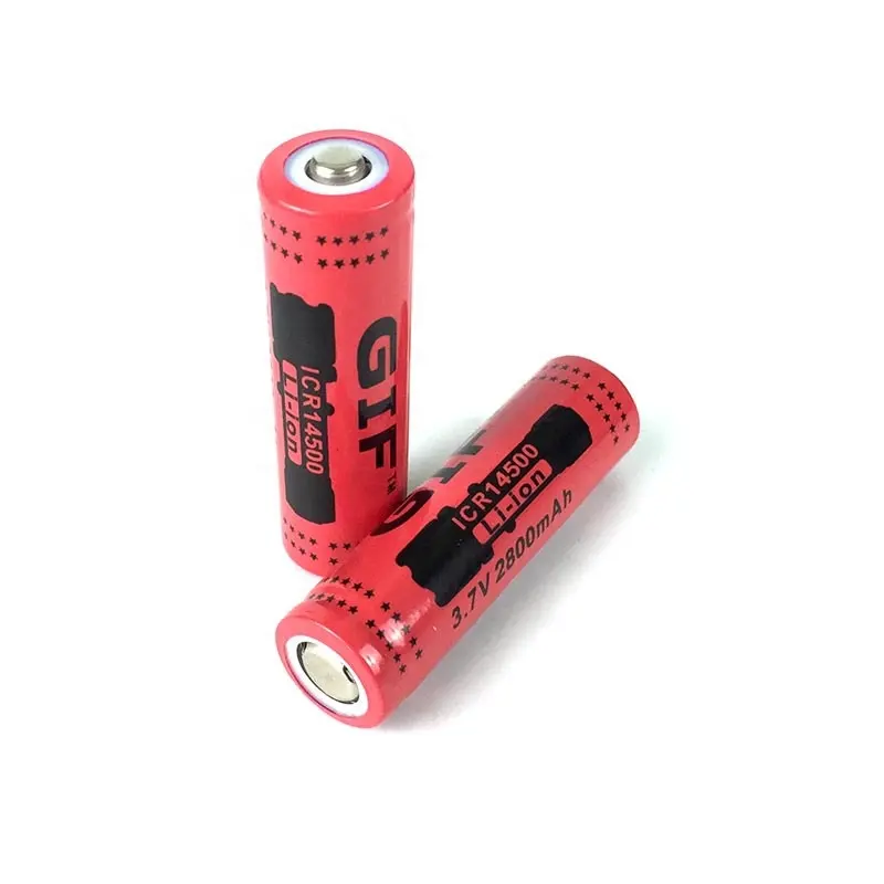 14500 Batterij 2800Mah Oplaadbare Batterij Aa 3.7V Ni-Mh Led Speelgoed Speler Batterijen