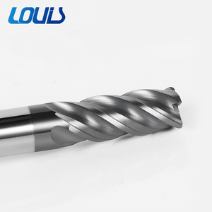 60 derece tungsten çelik yuvarlak burun freze kesicisi 4 kenar dairesel ark kesici karbür 55 derece ısıl işlem kalıp çelik - Product Image 2
