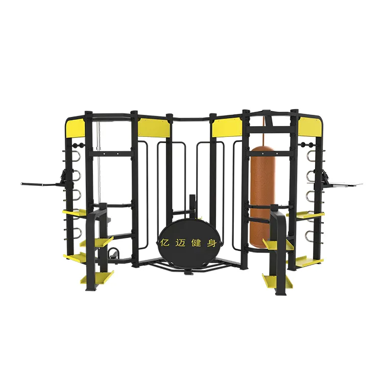 Smith Pesawat Terintegrasi Gym Pelatih Multi-Functiontional Tubuh Terintegrasi Bangunan Pelatih Gym Mesin Smith Mesin Gym