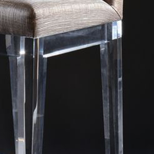 Nhà máy thực hiện rõ ràng Acrylic Phân Acrylic Phân ghế lucite cao thanh ghế hiện đại Acrylic cao thanh phân - Product Image 6