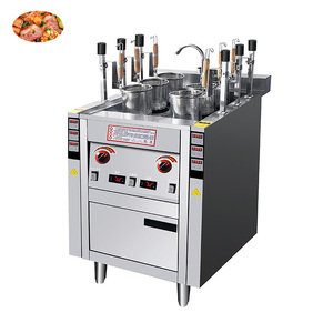 Makarna pişirici restoran mutfak çözüm 4 sepet makarna pişirici makine otomatik pilav makinesi erişte Ramen erişte ocak - Product Image 6