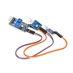 4Pin 2 Channel LM393 Chip <strong>Detection</strong> Photosensitive Emitting Diode Photodiode <strong>Sensor</strong> Module SMART HOME - Product Image 1