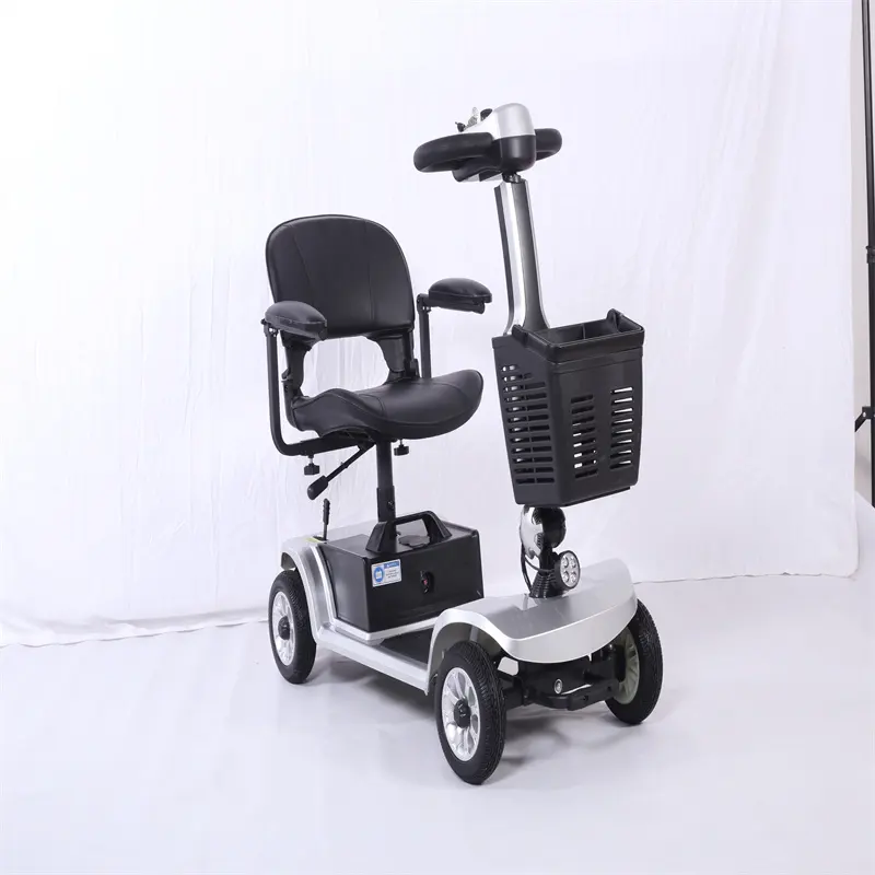 KNL fold up scooter per la mobilità completamente chiuso con lo scooter pieghevole a 3 ruote nuovo modello 2022