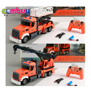 Lighting Musical 11 Channel Remote Control Alloy <strong>Model</strong> 1:12 Metal Toy <strong>Rc</strong> Crane Truck - Product Image 1