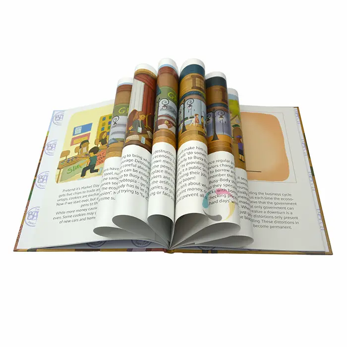 طباعة ونشر كتاب الشركة المصنعة الصينية كتاب إنجليزي مخصص للطفل