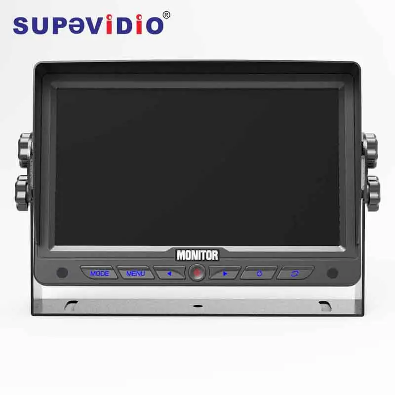 OEM kayıt monitör sistemi kamyon ters kamera DVR 7 masaüstü motorlu araba monitör 4 AHD kameralar için kamyon/otobüs/araçlar