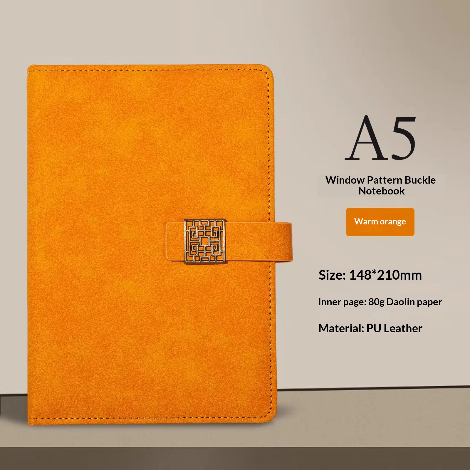Carpeta de bolsillo amarilla a5-100 hojas 200 páginas
