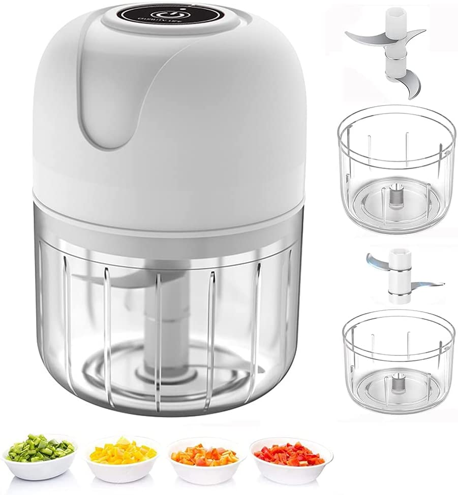 Double tasse deux tasses 250 ml + 100 ml Hachoir à viande blanche