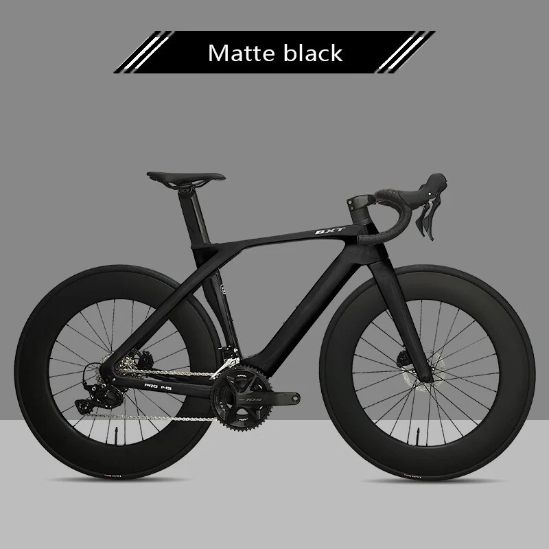 Noir Mat - Shimano 105 R7120 2x12V