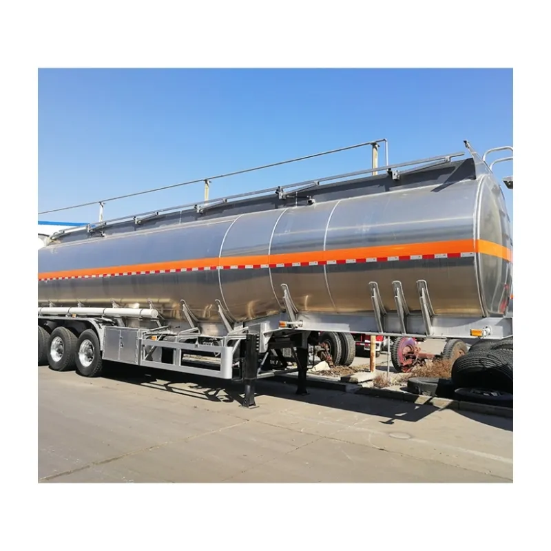 La Chine usine d'essence lourde livraison citerne remorque essence réservoir de carburant remorques réservoirs semi-remorque de camion