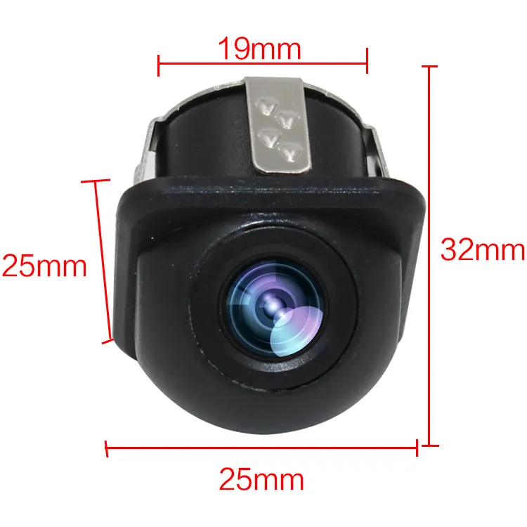 Universele Auto Achteruitrijcamera Parking Assistance Camera IP68 Hd Color Night Versie Auto Reverse Camera Genoemd Kleine Strooien Hoed