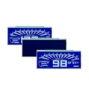 Benutzer definierte Segment LCD-Anzeige Günstiger Preis HTN negativ 4,5 V Segment zeigt Bildschirm LCD 7 Monochrom Segment LCD-Anzeige - Product Image 4